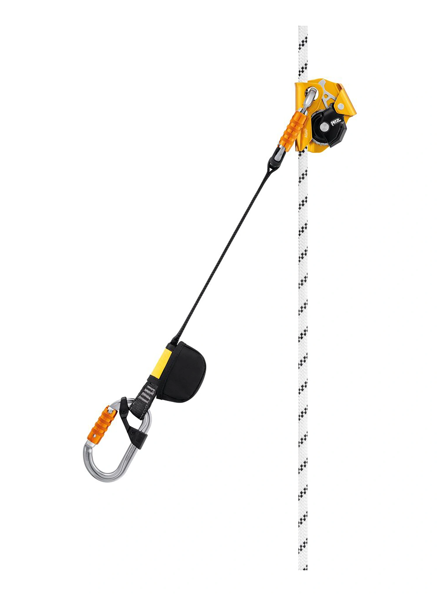 Tlumič pádu Petzl Asap Sorber 40 cm - black