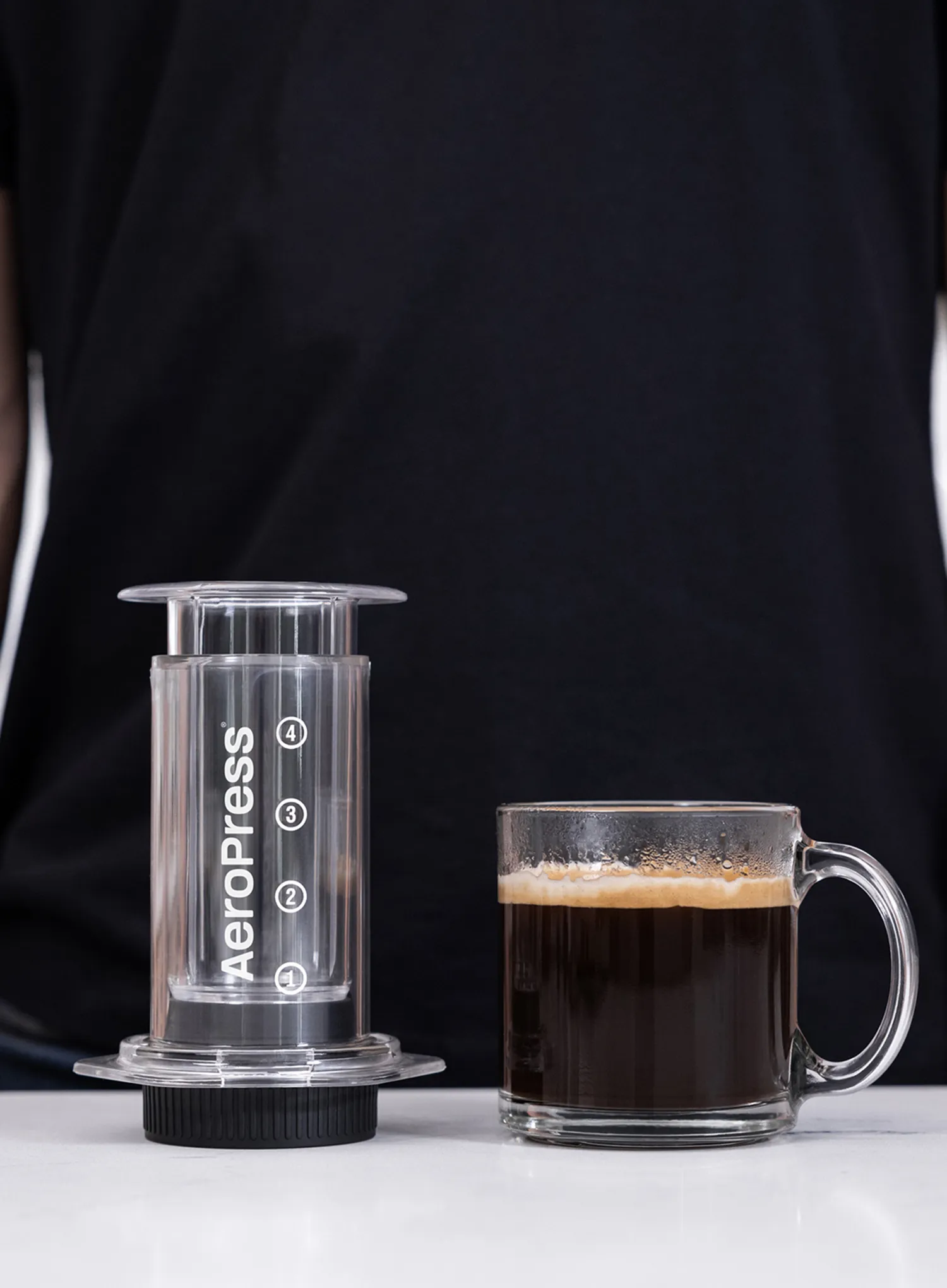 Adaptér pre kávovar AeroPress Flow Control Filter Cap