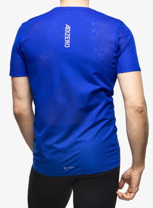 Bežecké tričko adidas Adizero Tee - lucid blue