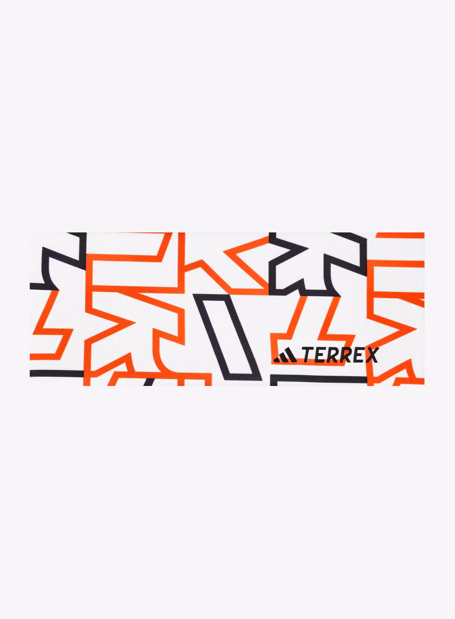 Čelenka adidas TERREX AEROREADY Graphic Headband - white/semi imp orange/black