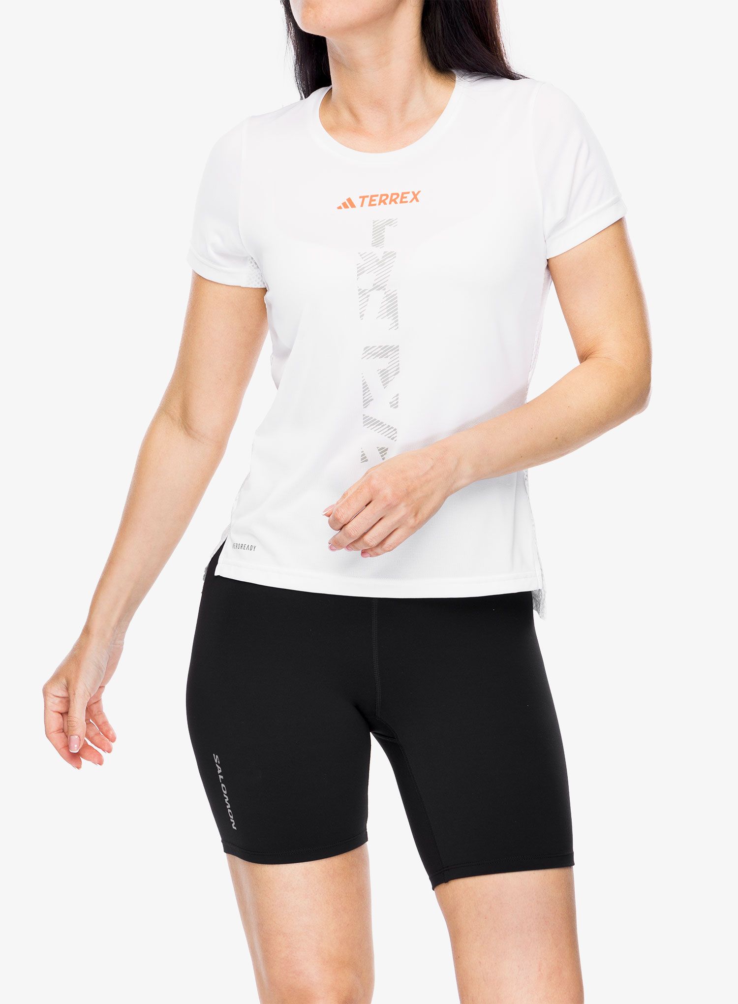 Bežecké tričko dámske adidas TERREX Agravic Trail Running T-Shirt - white