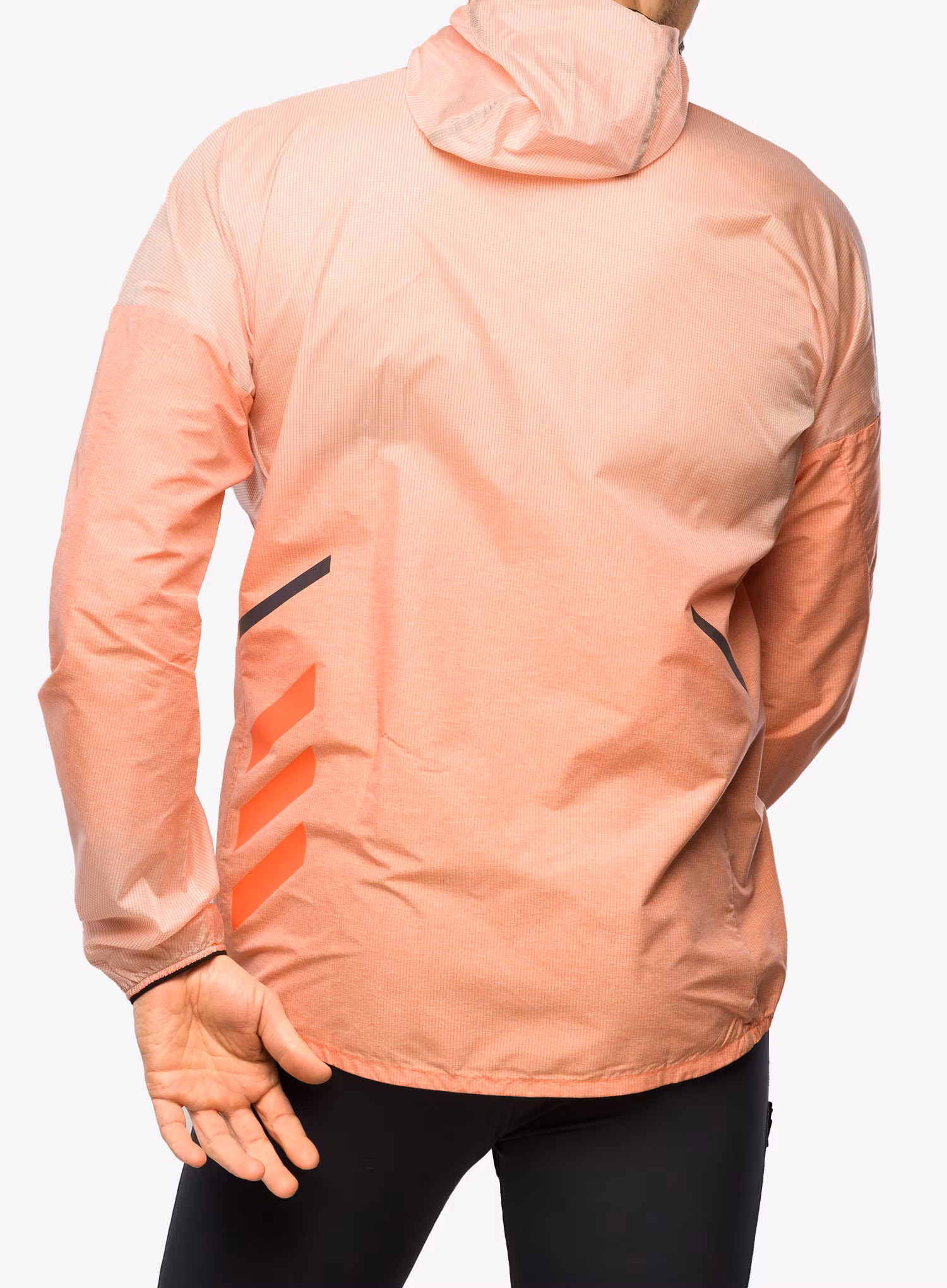 Bežecká bunda adidas TERREX Agravic Windweave Windbreaker - semi impact orange