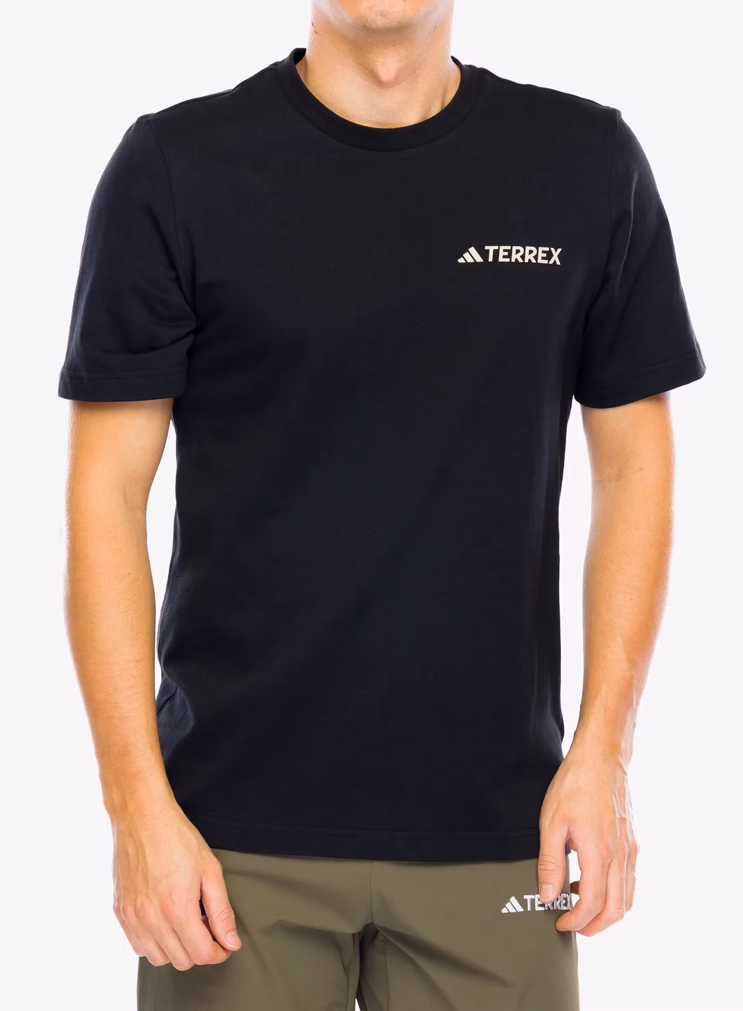 Bavlnené tričko adidas TERREX Back Graphic T-Shirt - black