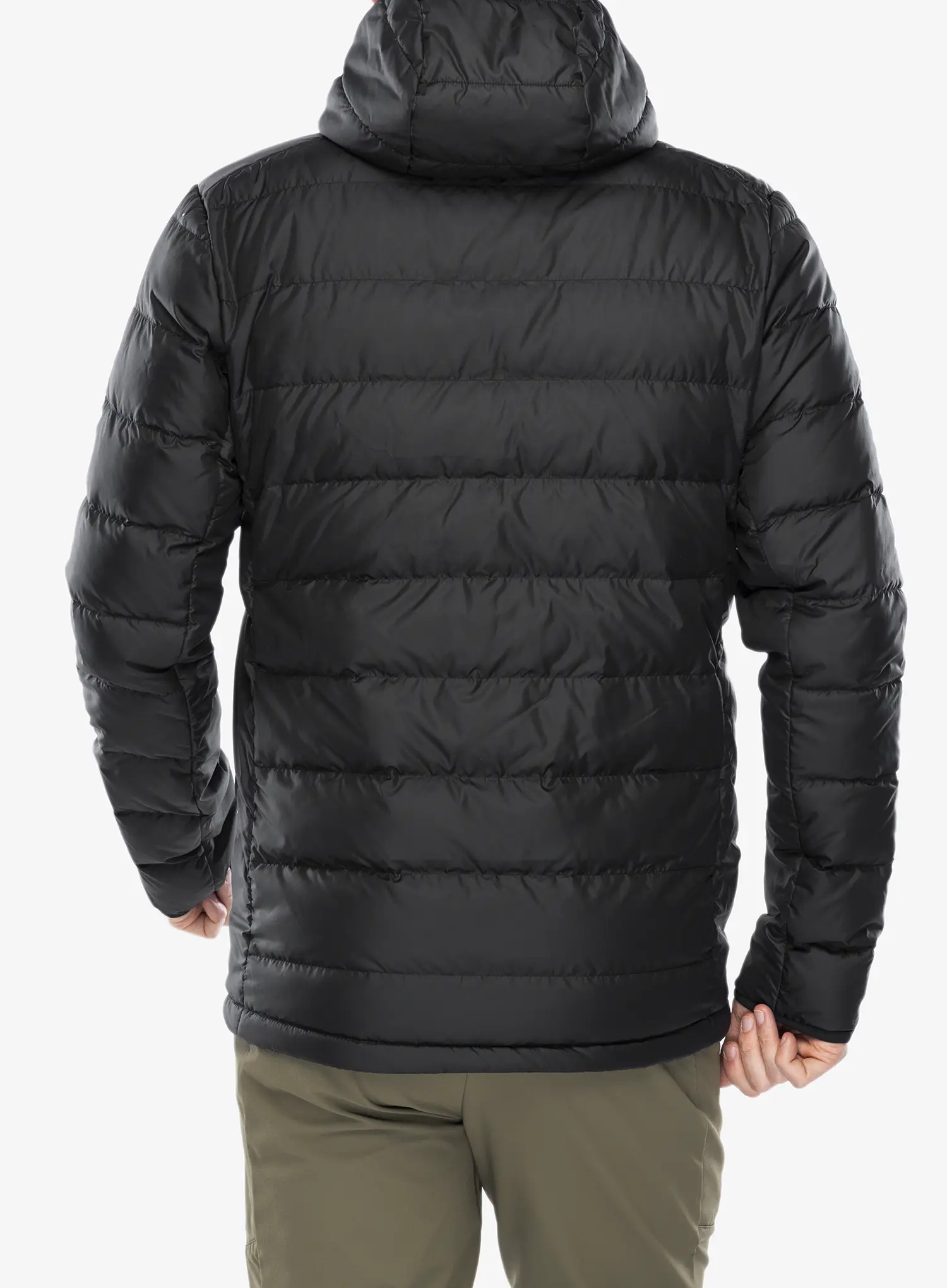 Páperová bunda adidas TERREX Multi Light Down Hooded Jacket - black