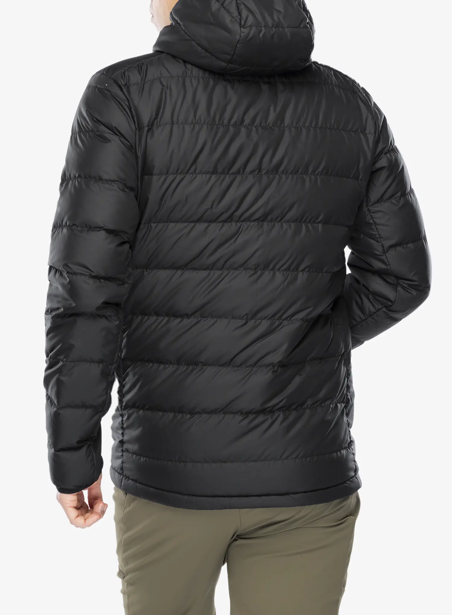 Páperová bunda adidas TERREX Multi Light Down Hooded Jacket - black