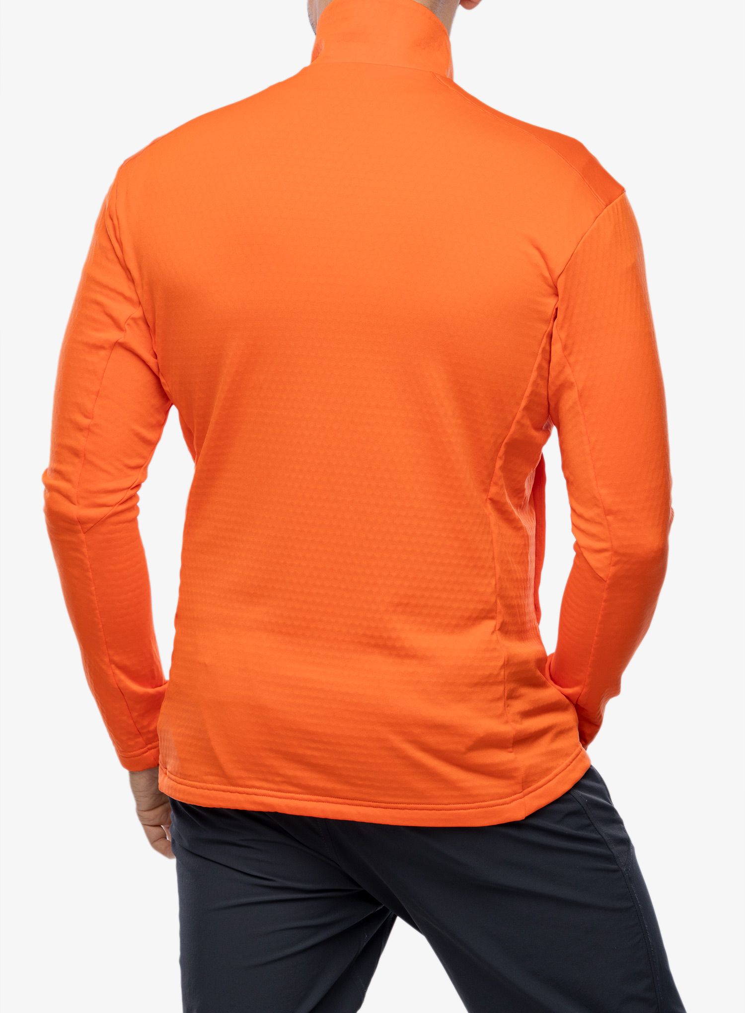 Flísová mikina adidas TERREX Multi Light Fleece Full Zip Jacket - semi impact orange
