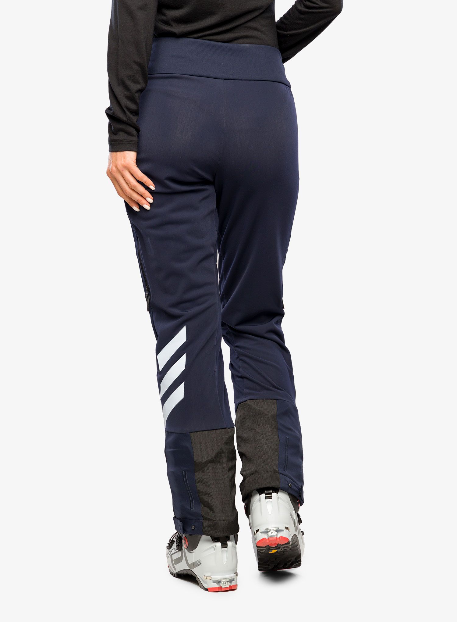 Dámske softshellové nohavice adidas TERREX Skyclimb Fast Ski Touring Pants - legend ink