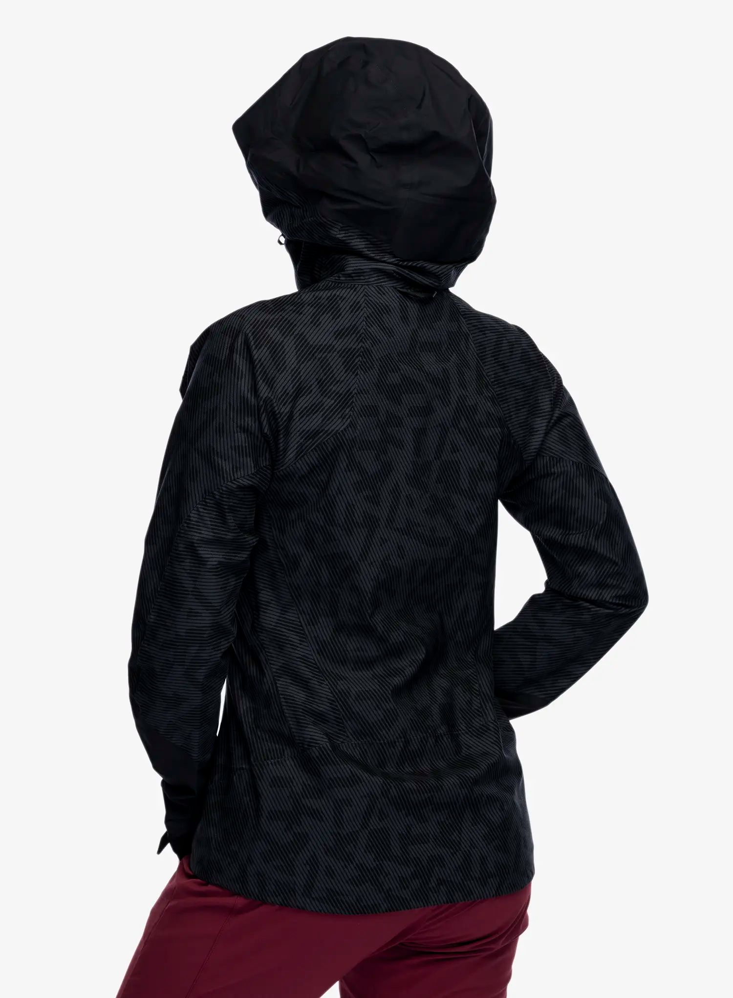 Bunda dámska adidas TERREX Techrock RAIN.RDY Anorak - black