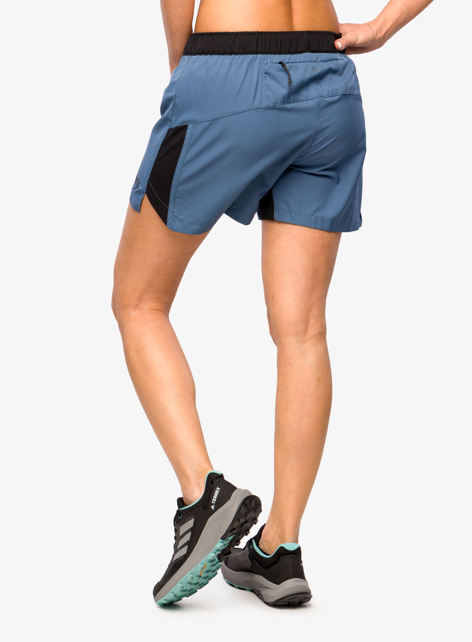 Bežecké kraťasy dámske adidas TERREX Trail Running Shorts - wonder steel/black