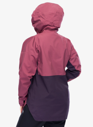 Dámska lyžiarska bunda adidas TERREX Xperior 2L Lined RAIN.RDY Anorak - quiet crimson/aurora black