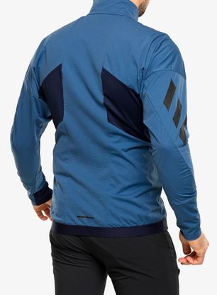 Bunda pánska adidas TERREX Xperior Cross-Country Ski Soft Shell Jacket - wonder steel