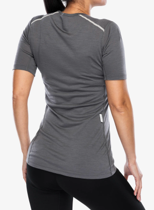 Funkčné tričko dámske adidas TERREX Xperior Merino 150 Baselayer SS - grey five