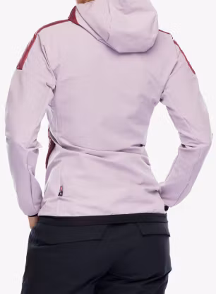Dámska hybridná bunda dámska adidas TERREX Xperior Varilite Hybrid PrimaLoft Jacket - preloved fig/quiet crimson