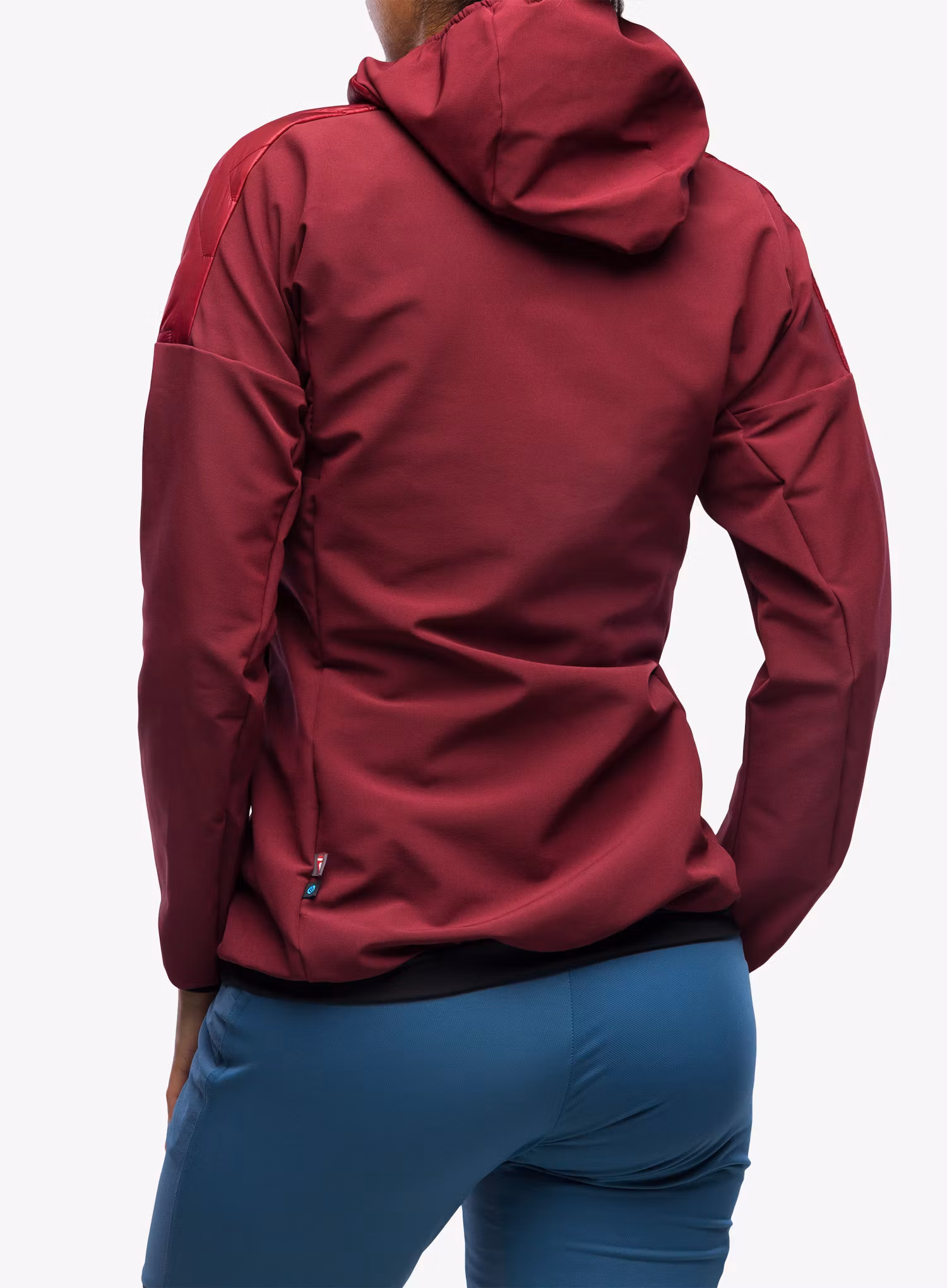 Dámska hybridná bunda dámska adidas TERREX Xperior Varilite Hybrid PrimaLoft Jacket - shadow red