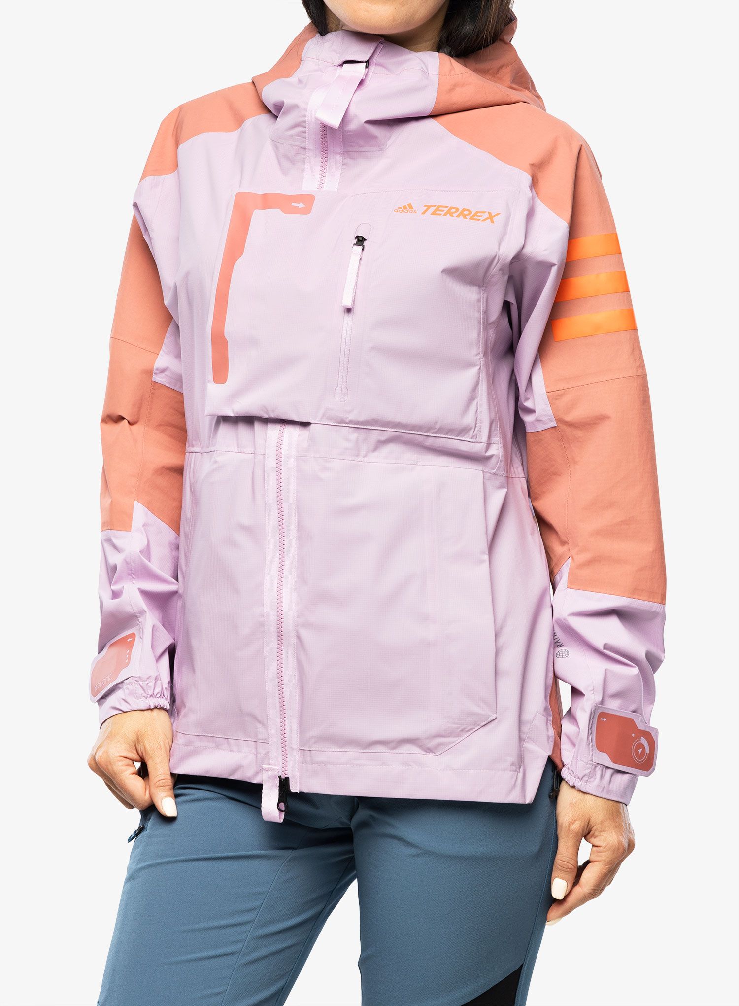 Bunda dámska adidas TERREX Xploric - bliss lilac/wonder red