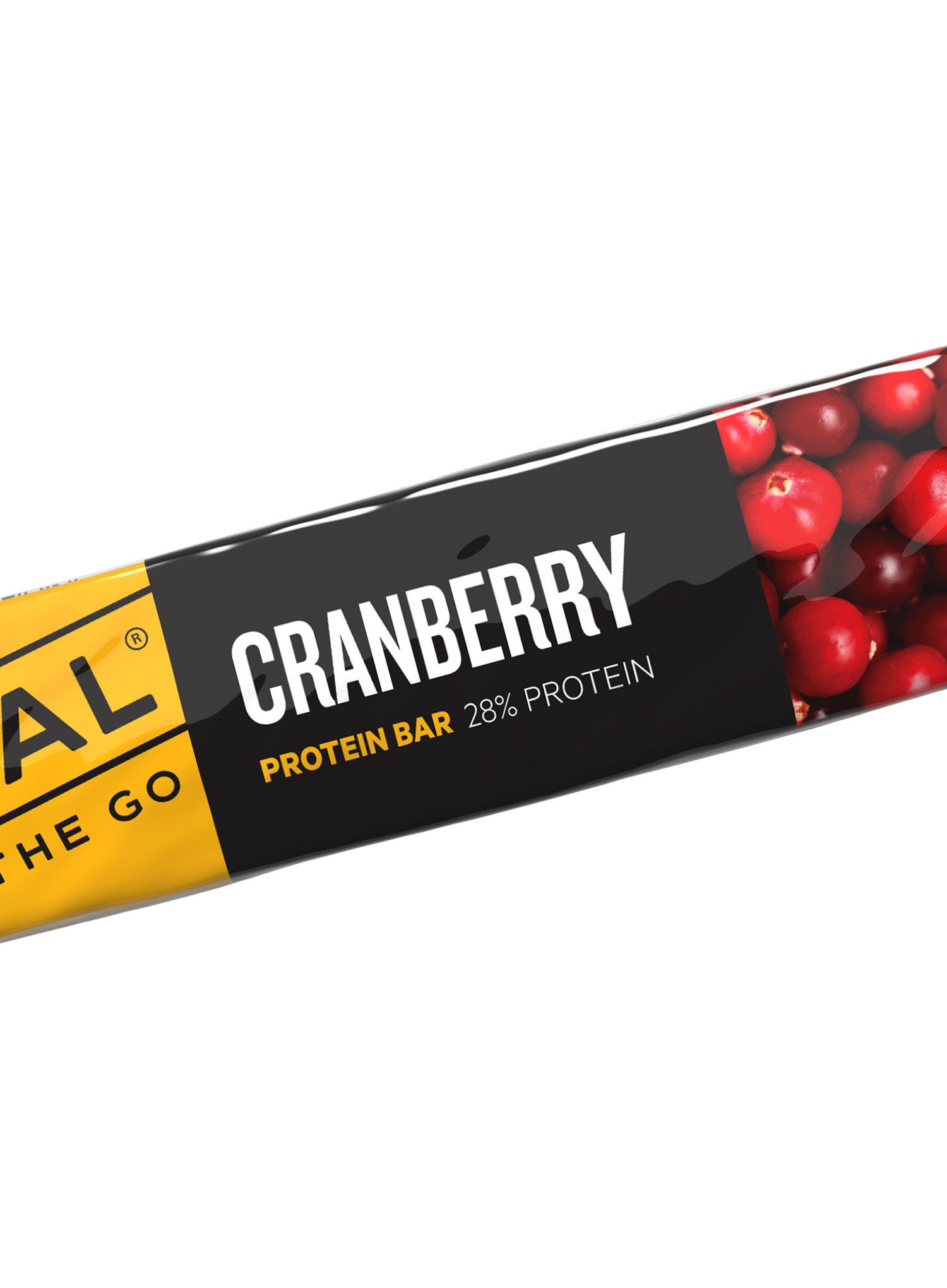 Energetická tyčinka Real Turmat Protein Bar Cranberry 40 g