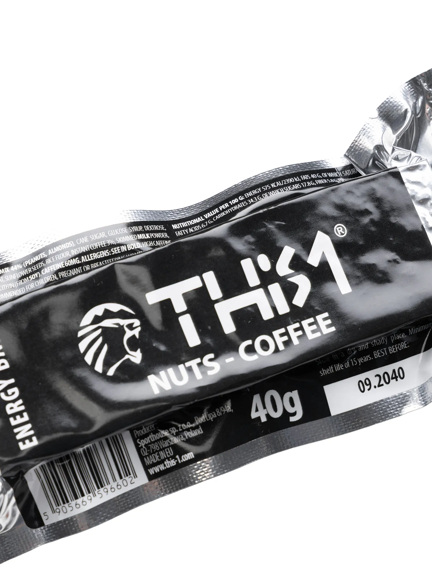 Energetická tyčinka This-1 Energy - nut/coffee