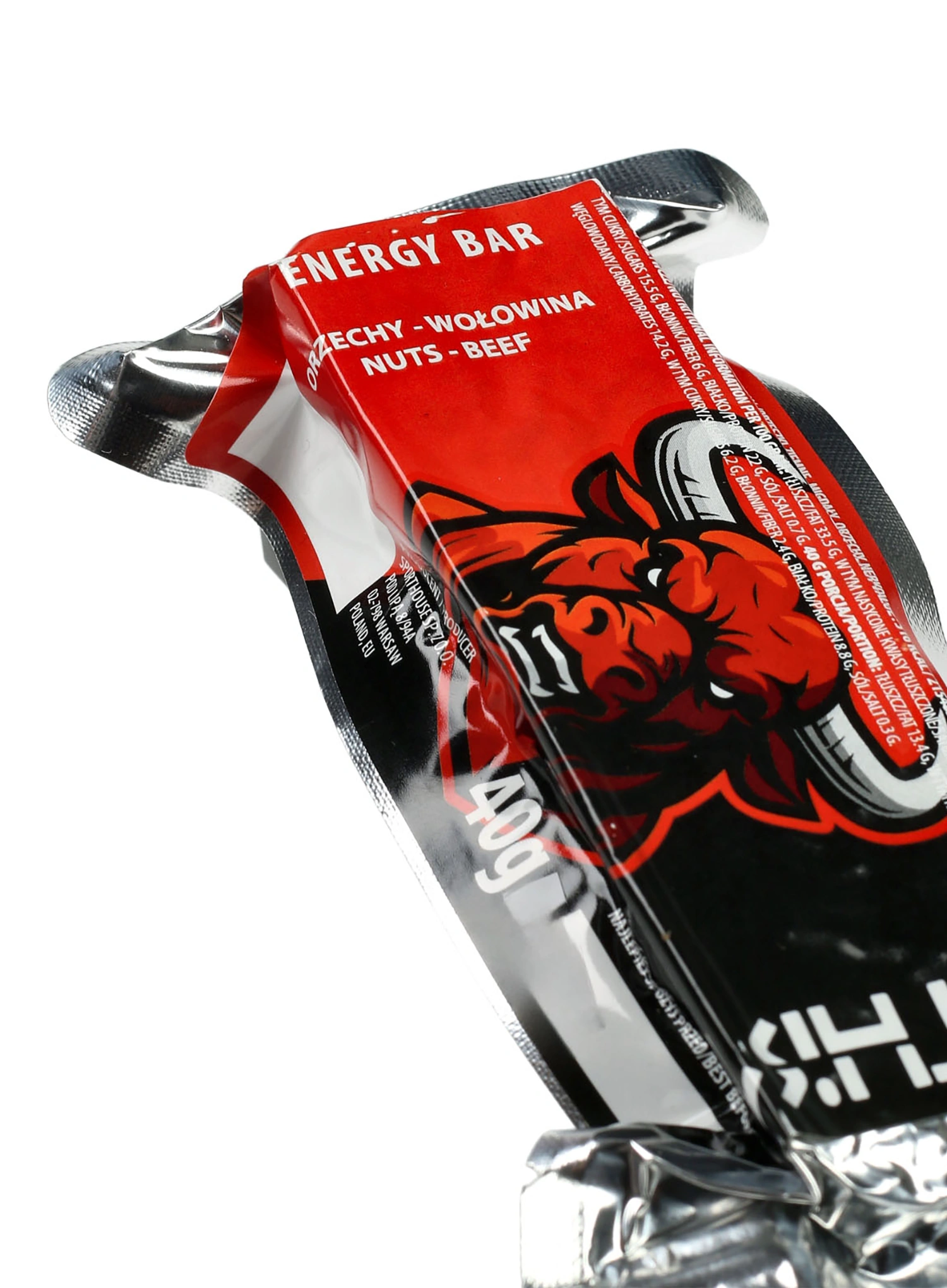 Energetická tyčinka This-1 Energy - nuts/beef jerky