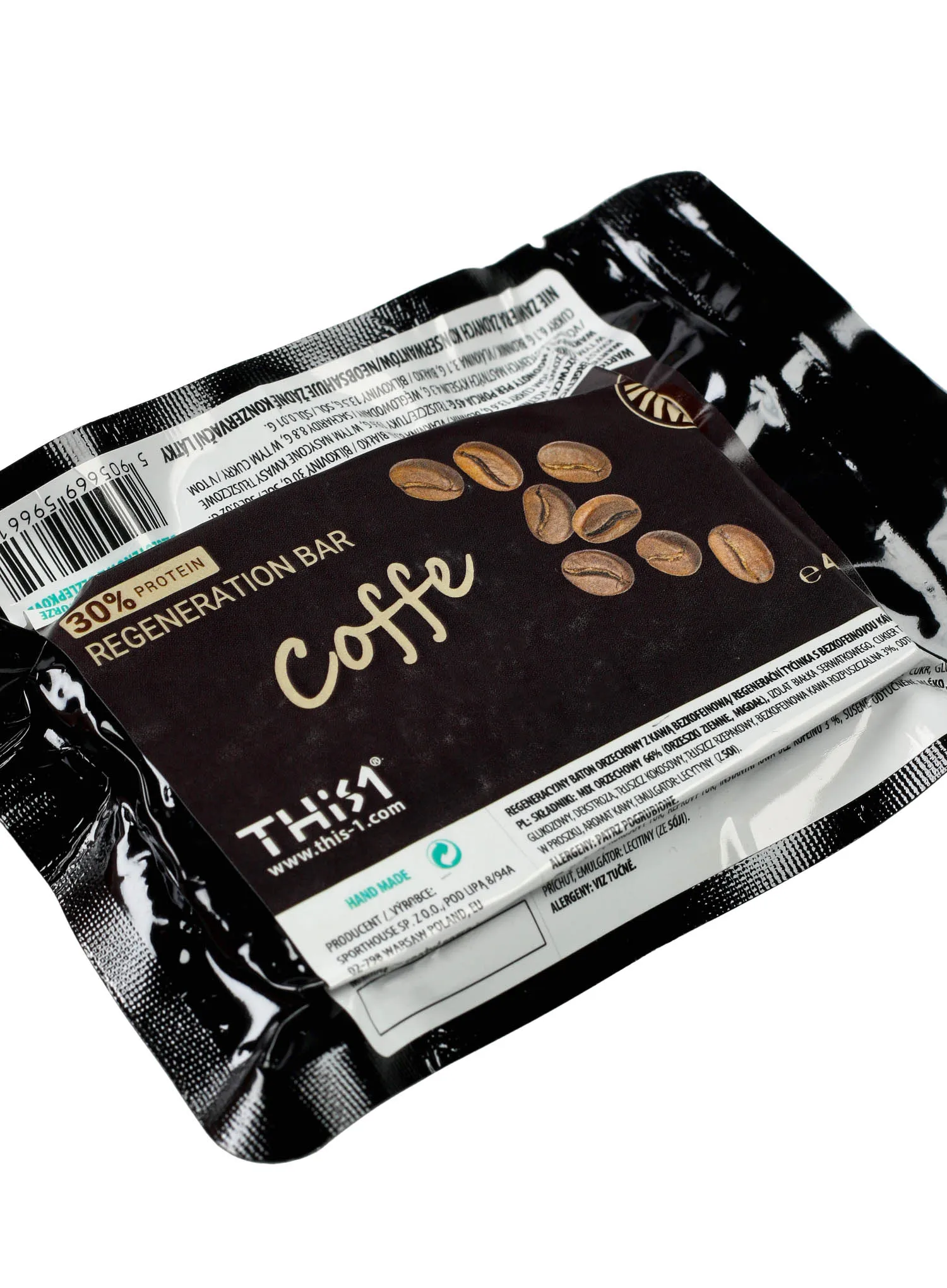 Energetická tyčinka This-1 Protein – coffee (no caffeine)