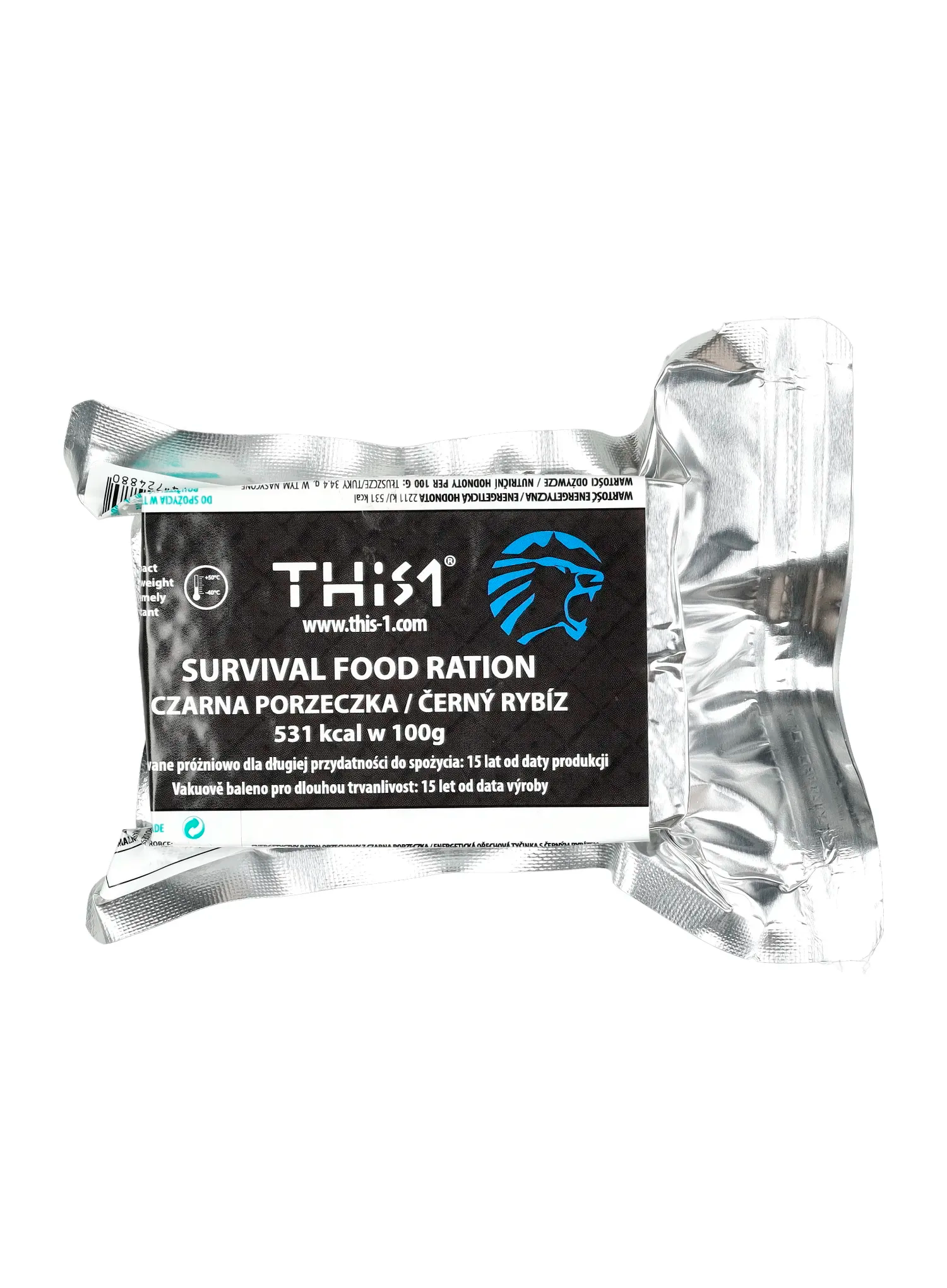 Energetická tyčinka This-1 Survival Bar - nuts/black currant