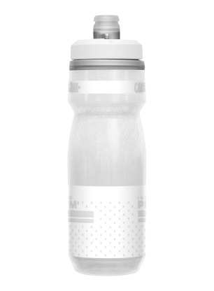 Fľaša na bicykel Camelbak Podium Chill 620 ml - white/natural