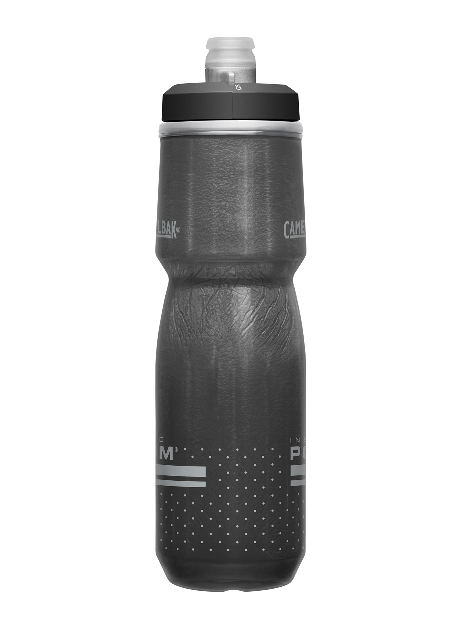 Fľaša na bicykel Camelbak Podium Chill 710 ml - black/grey