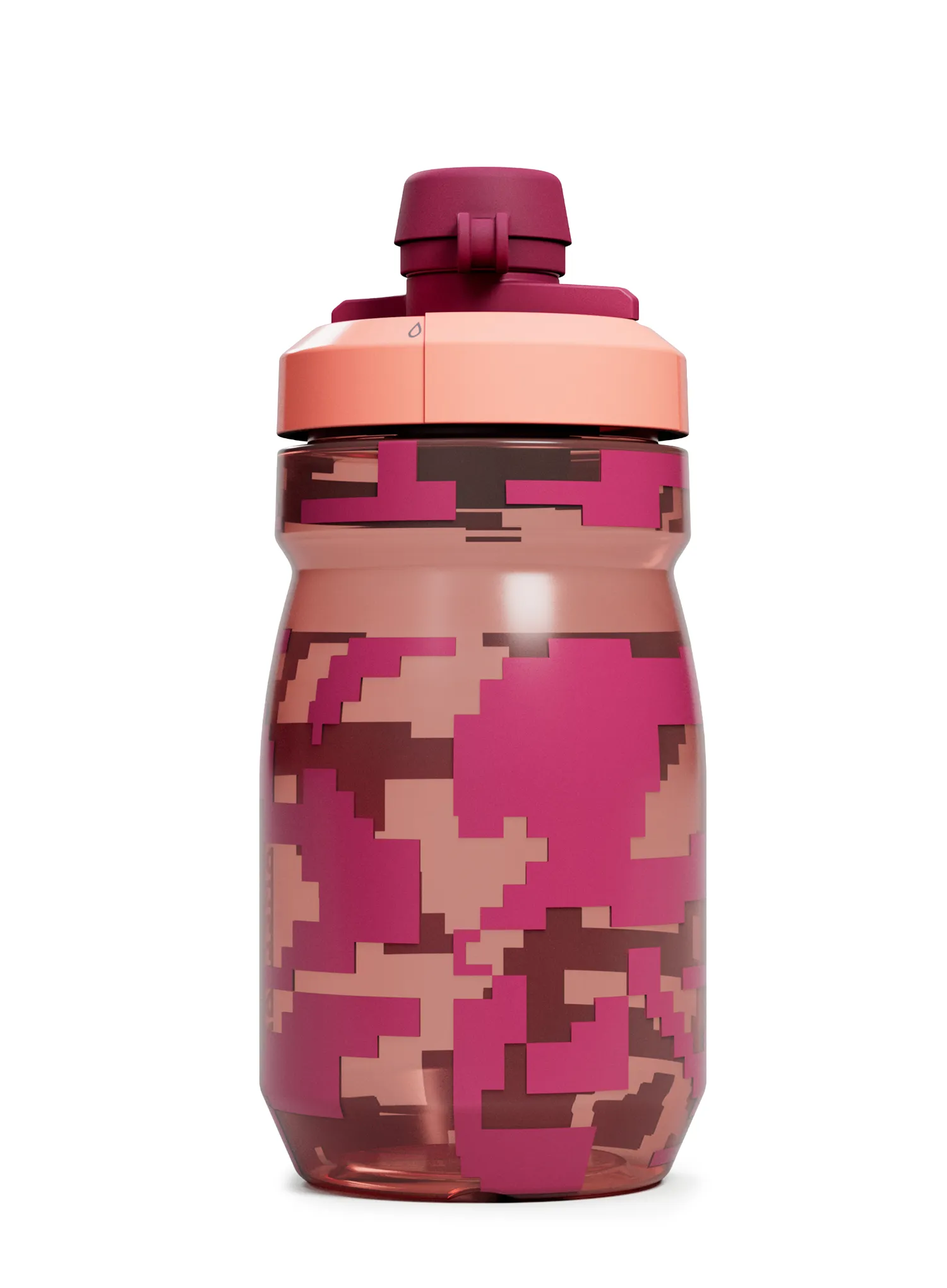 Fľaša na bicykel Camelbak Podium Dirt Series 450 ml - berry digi camo
