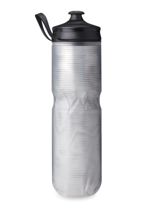 Fľaša na bicykel HydraPak Polar Sport Pulse 24 Oz (0,71 l) - white