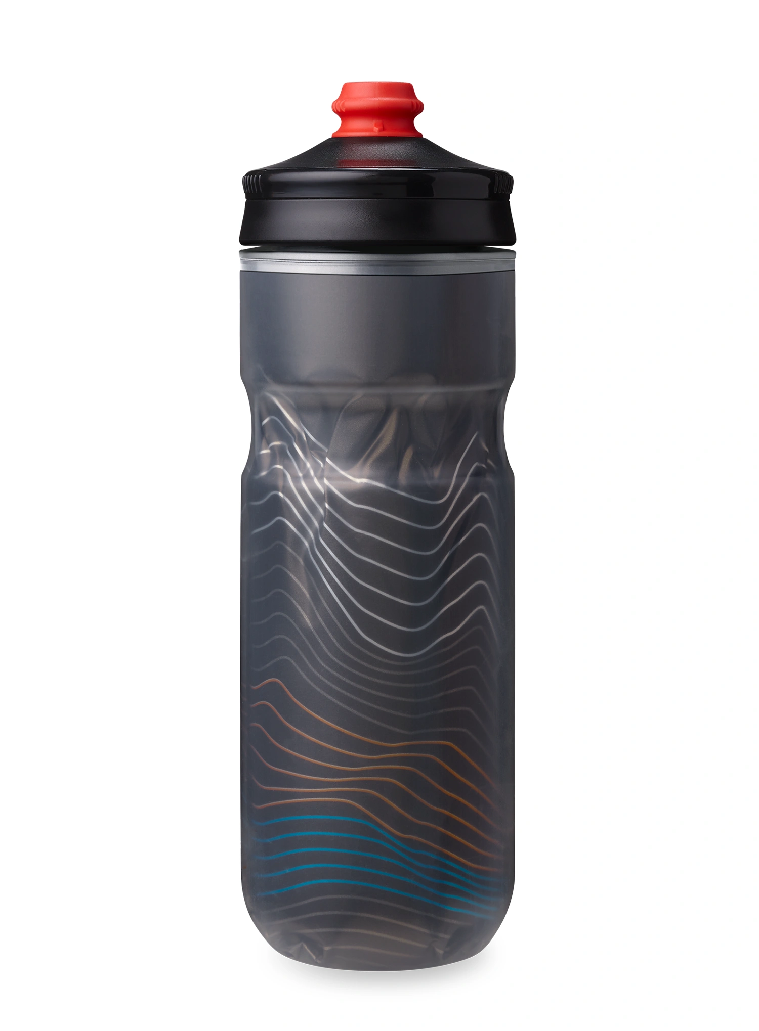 Fľaša na bicykel HydraPak Polar Surge Ascent 20 Oz (0,591 l) - black