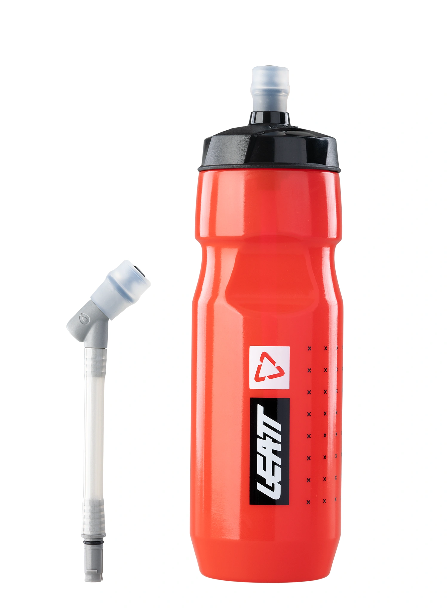 Fľaša na bicykel Leatt Bottle SteadySip Convertible 750 ml - fire