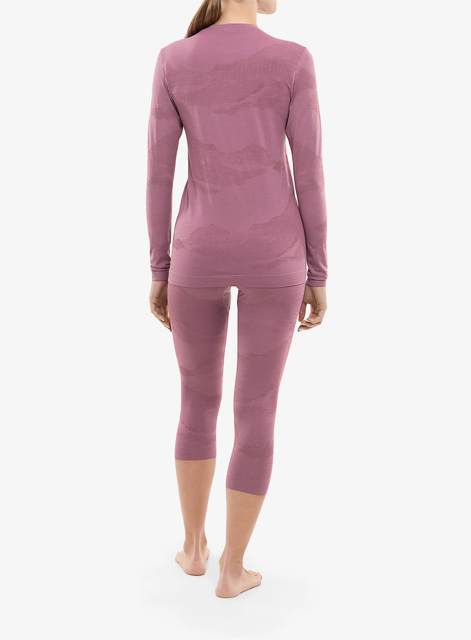 Dámske termoprádlo Viking Base Layer Gasher 3/4 Set - pink