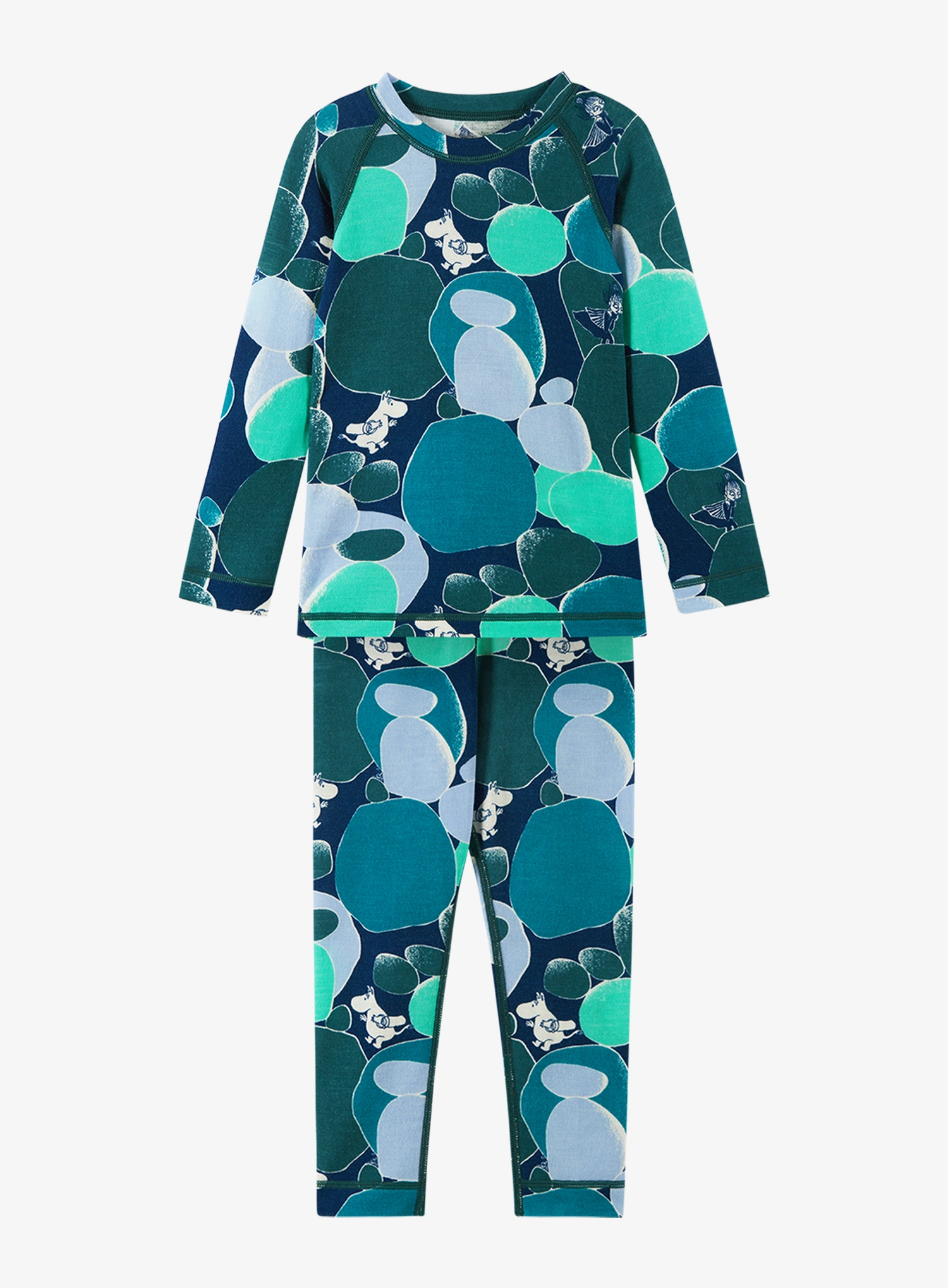 Termo pradlo detske Reima Moomin Trivsam - dark teal