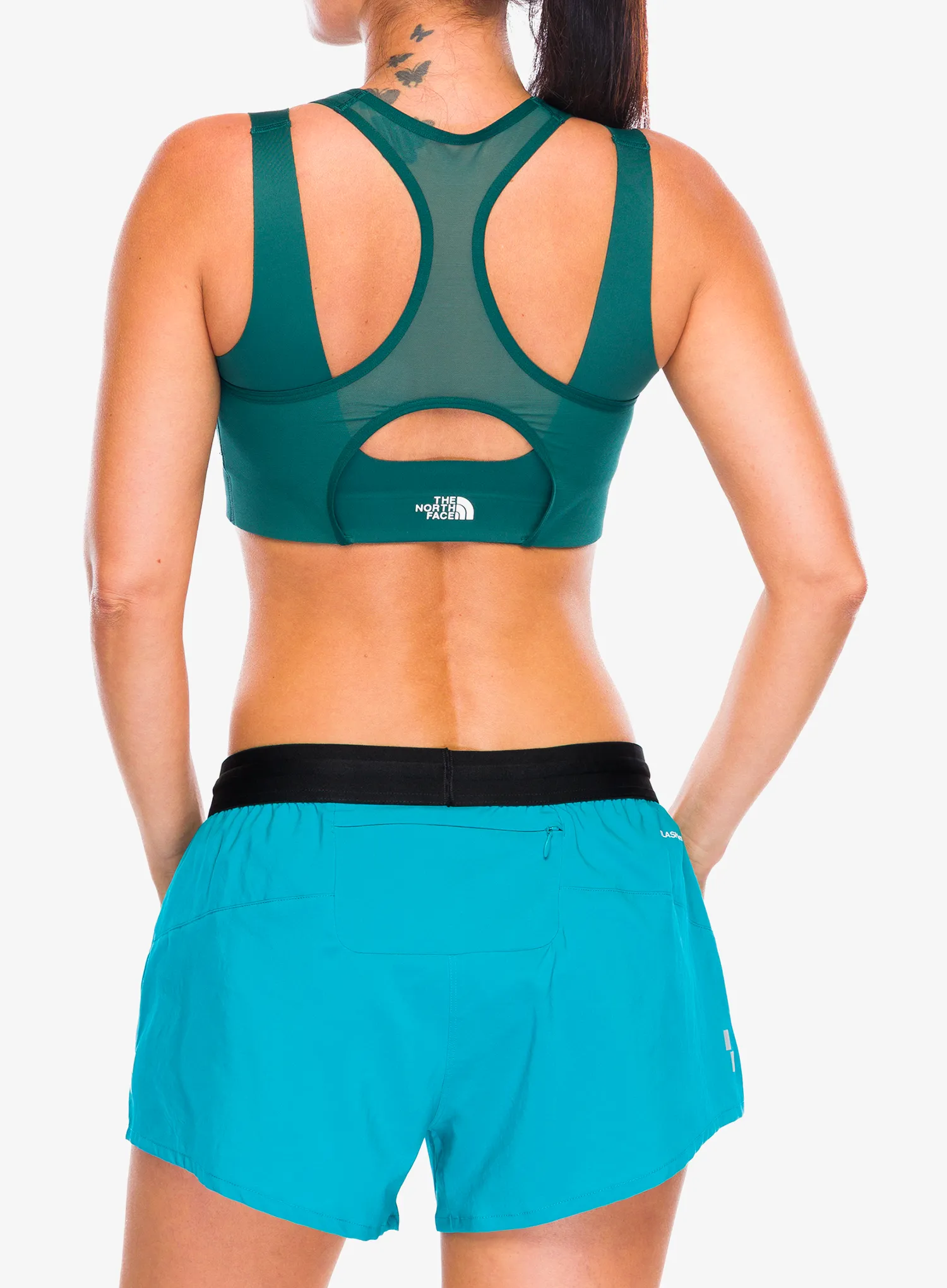 Športová podprsenka The North Face Refina Double-Layer Bra - deep nori