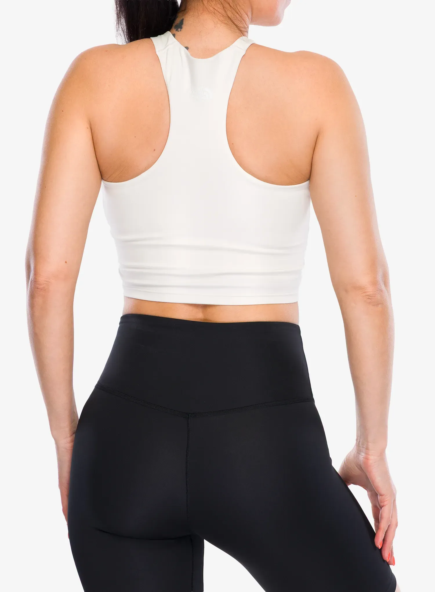 Športová podprsenka The North Face Refina Longline Bra - white dune