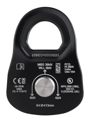 Kladka na lano Petzl Rescue M - yellow