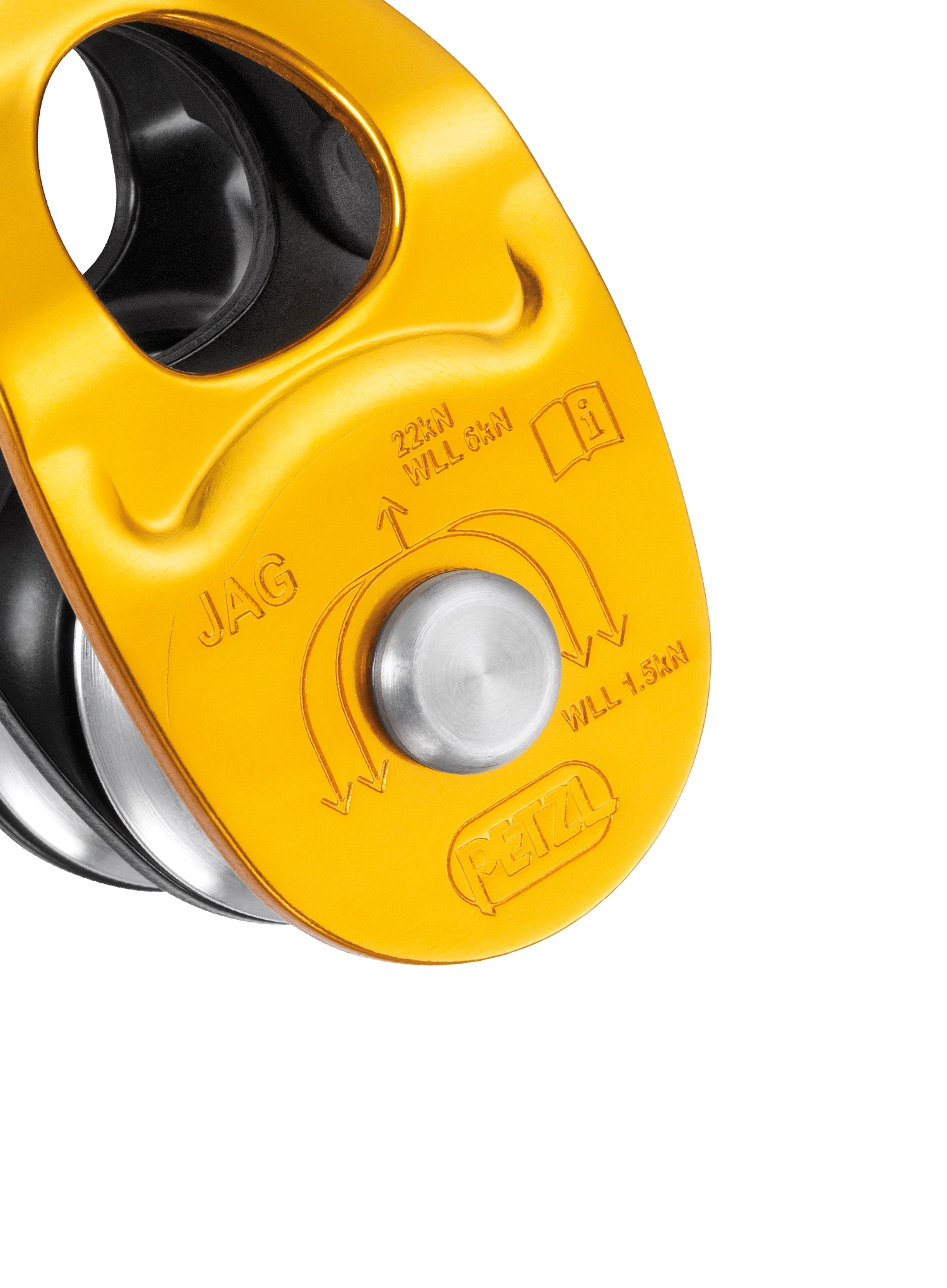 Dvojitá kladka Petzl Jag