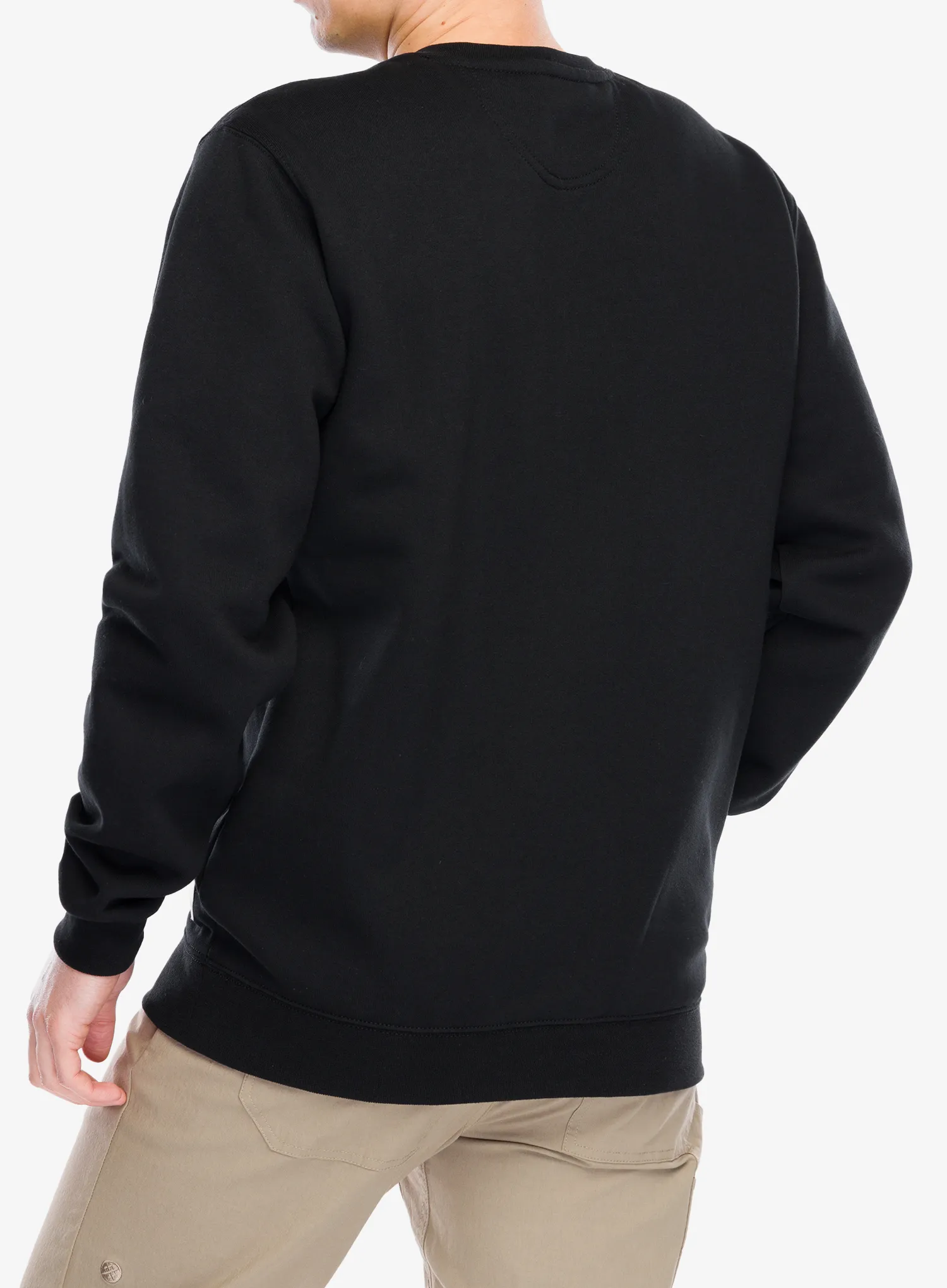 Mikina bez kapucne Carhartt Midweight Crewneck Sweatshirt - black