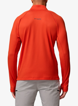 Mikina bez kapucne Columbia DriVenture Half Zip - super sonic