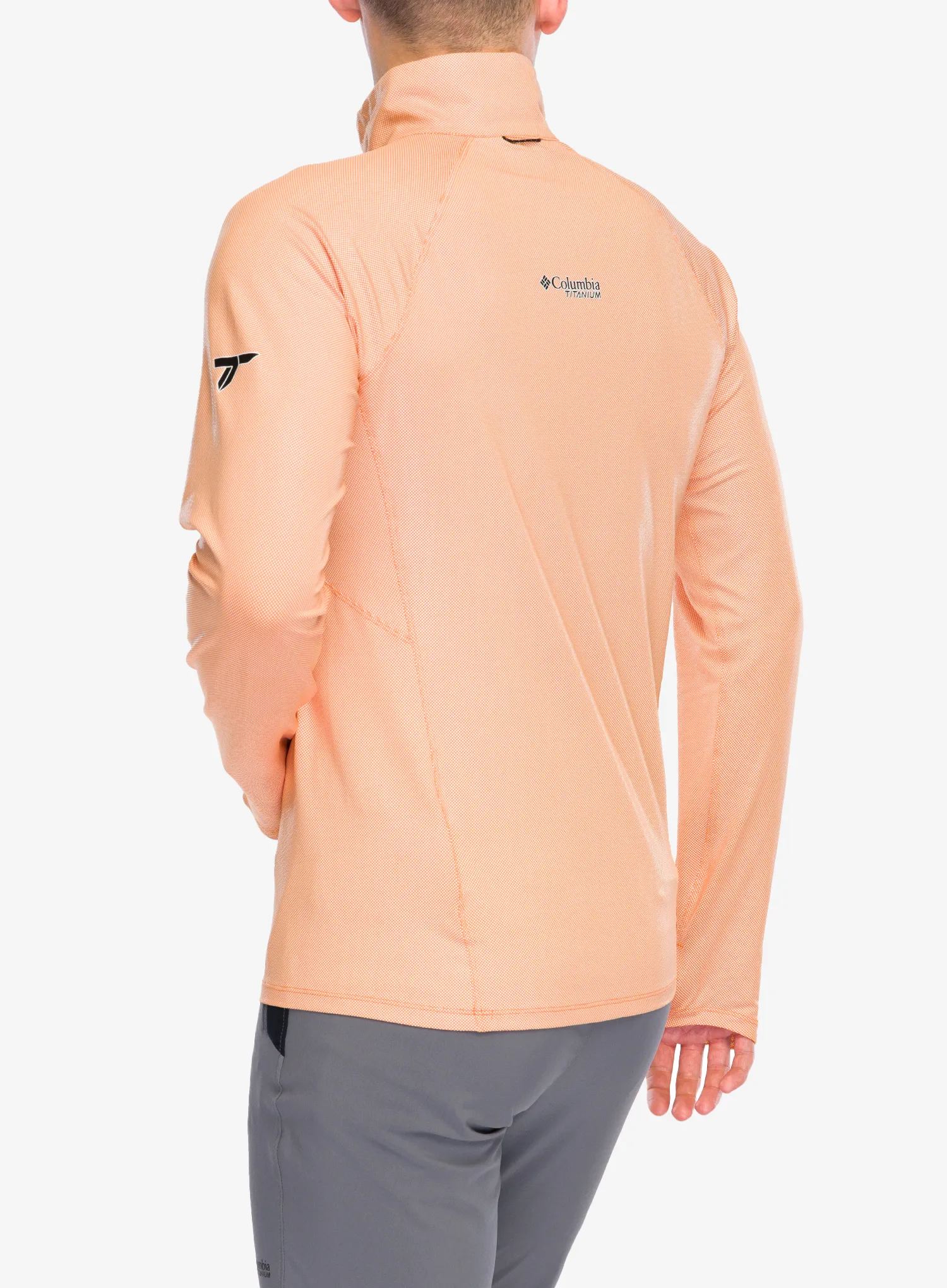 Mikina bez kapucne Columbia EU Summit Valley LS Half Zip - koi