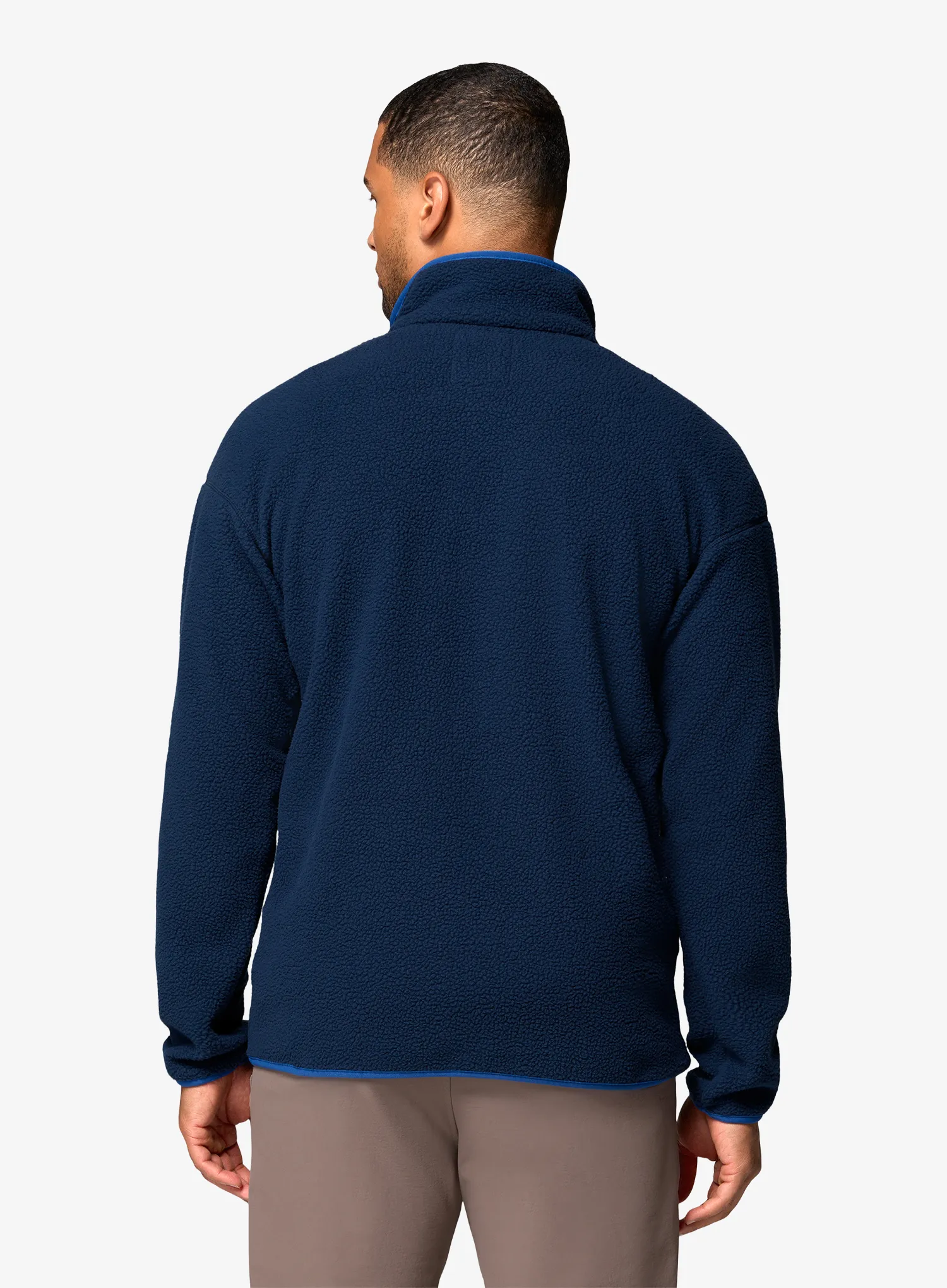Mikina bez kapucne Columbia Helvetia II Half Snap Fleece - collegiate navy