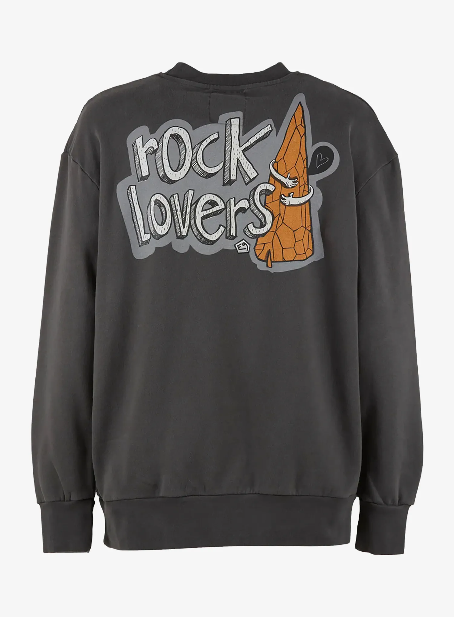 Mikina bez kapucne E9 Turtle - ash/lovers