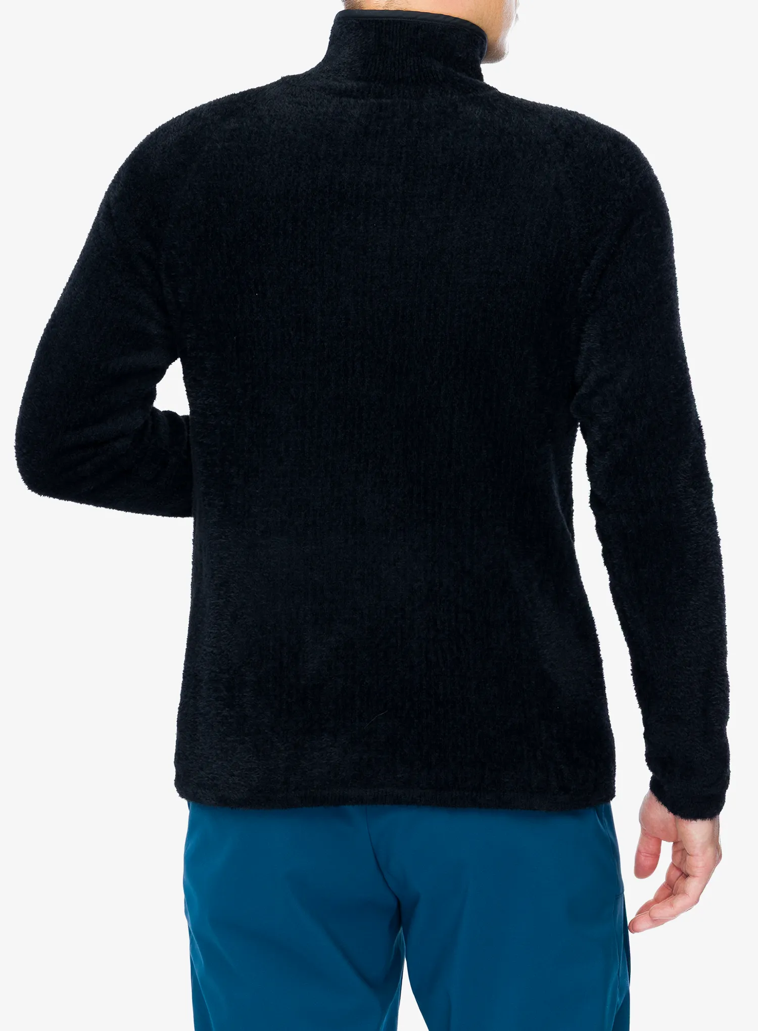 Mikina bez kapucne Houdini Lykan Half Zip - true black