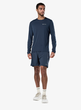 Mikina bez kapucne Montane Dart Nano Long Sleeve T-Shirt - eclipse blue