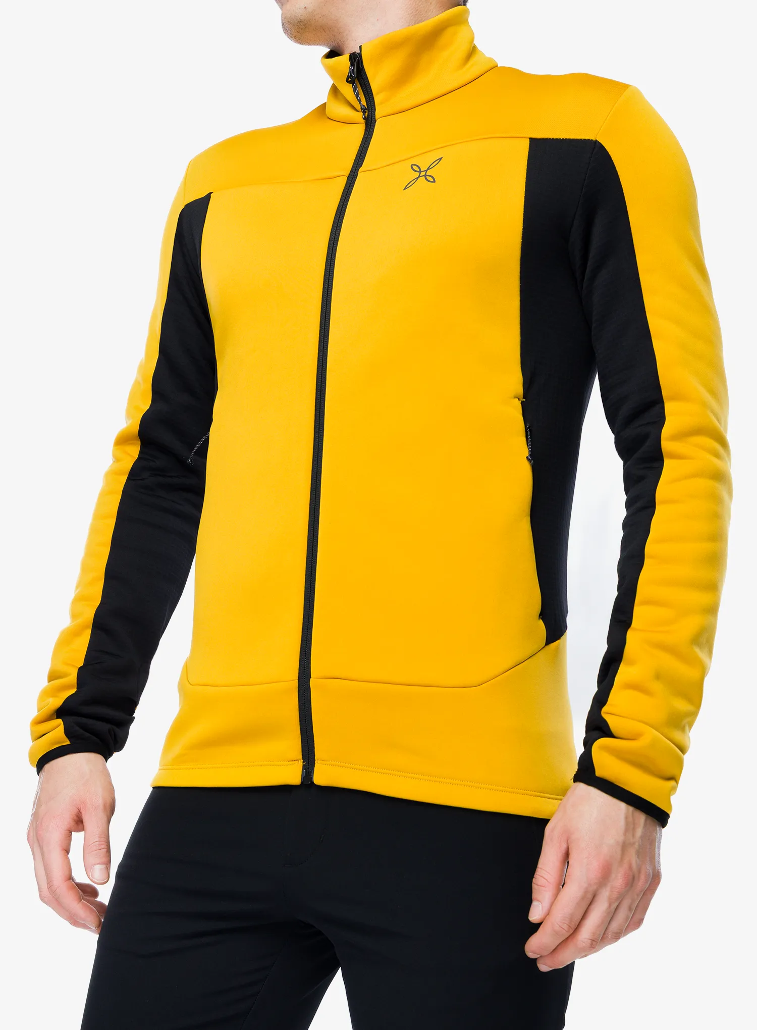 Mikina bez kapucne Montura Pulse Maglia - mustard