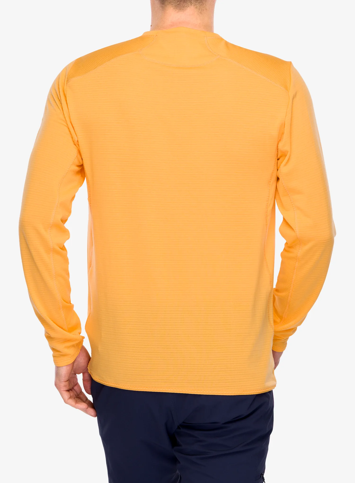 Mikina bez kapucne Peak Performance Freelight Polartec Grid - blazing orange