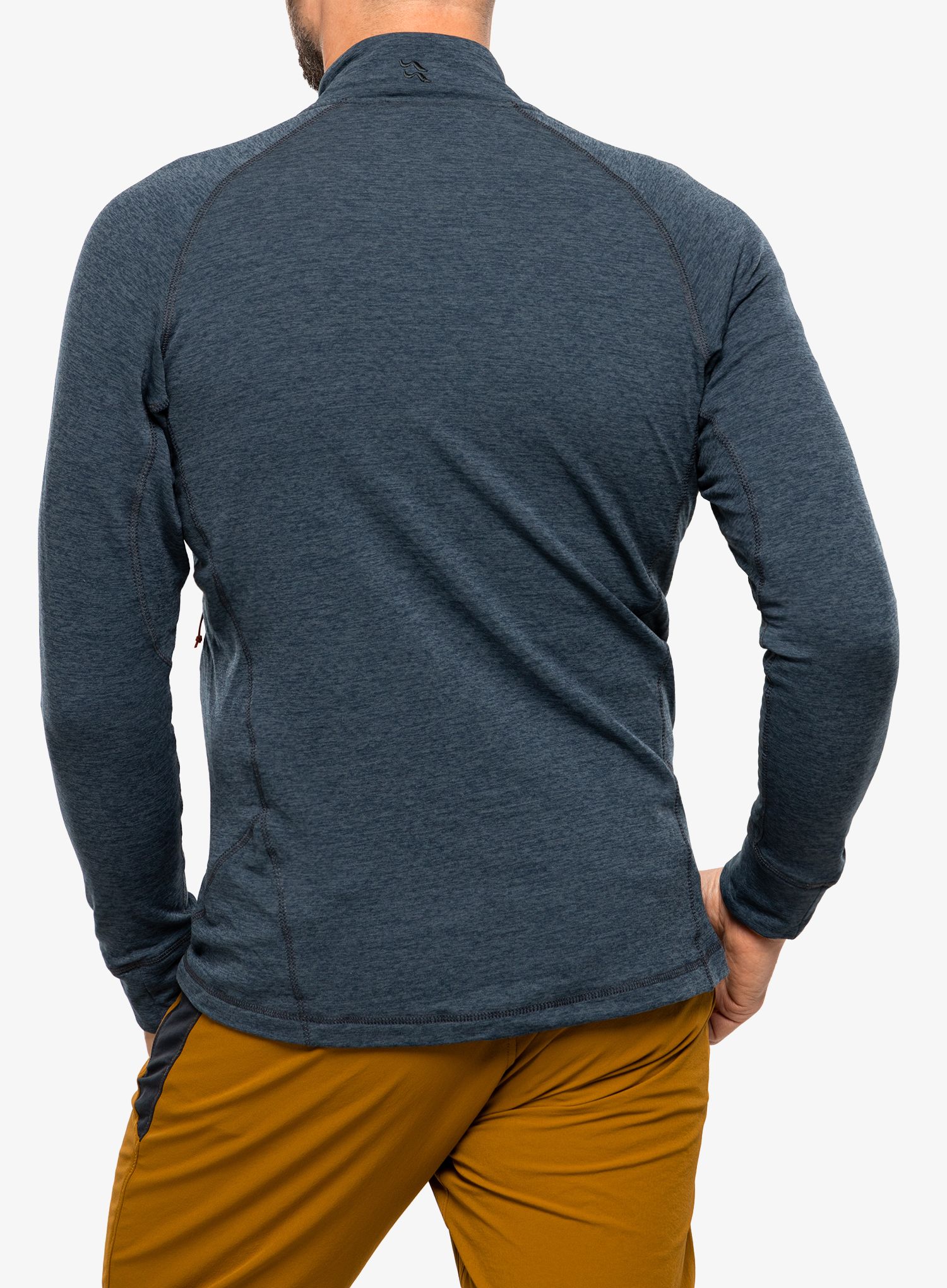Mikina bez kapucne Rab Nexus Jacket  - steel