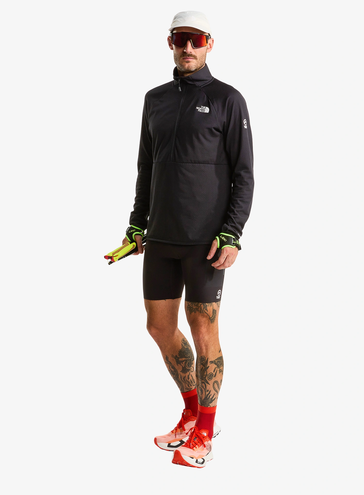 Mikina bez kapucne The North Face Summit Futurefleece LT 1/2 Zip - tnf black