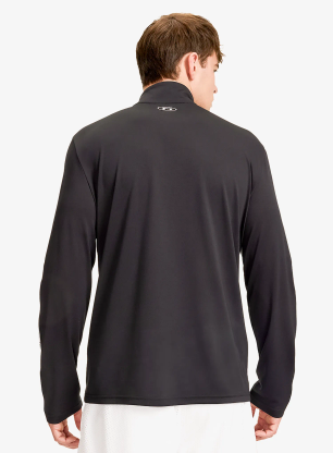 Mikina bez kapucne Under Armour Tech Taping 1/2 Zip - black/white/white