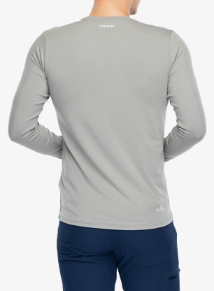 Mikina bez kapucne Viking Escalante Bamboo - light grey