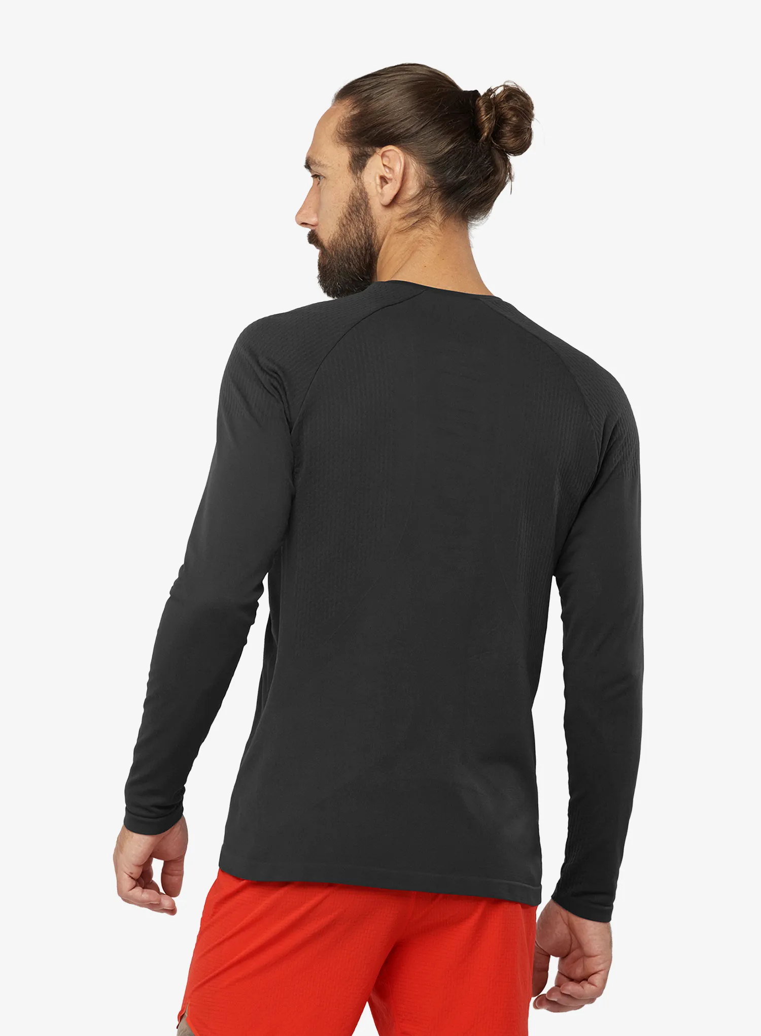 Mikina Salomon Sense Ls Tee - deep black